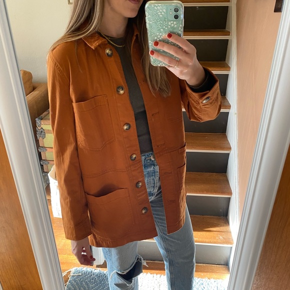 Madewell Becker Oversized Chore Coat 